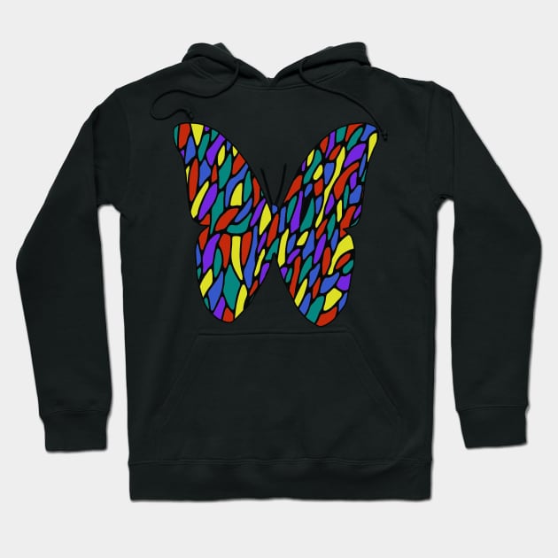 DID Pride Awareness | OSDD System Pride Awareness | Butterfly Hoodie by TheJadeCat